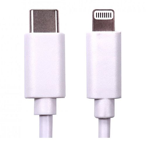 Spire USB-C to Lightning Cable, MFI Certified, 2 Metres, White - Baztex Apple Lightning