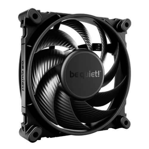 Be Quiet! (BL094) Silent Wings 4 12cm PWM High Speed Case Fan, Black, Up to 2500 RPM, Fluid Dynamic Bearing - Baztex Cooling