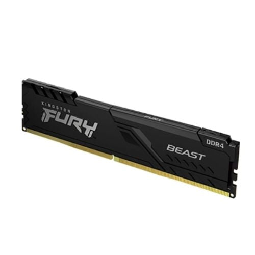 Kingston Fury Beast 16GB, DDR4, 3200MHz (PC4-25600), CL16, XMP, DIMM Memory - Baztex Memory - Desktop