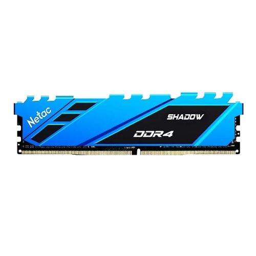 Netac Shadow Blue, 16GB, DDR4, 3200MHz (PC4-25600), CL16, DIMM Memory - Baztex Memory - Desktop