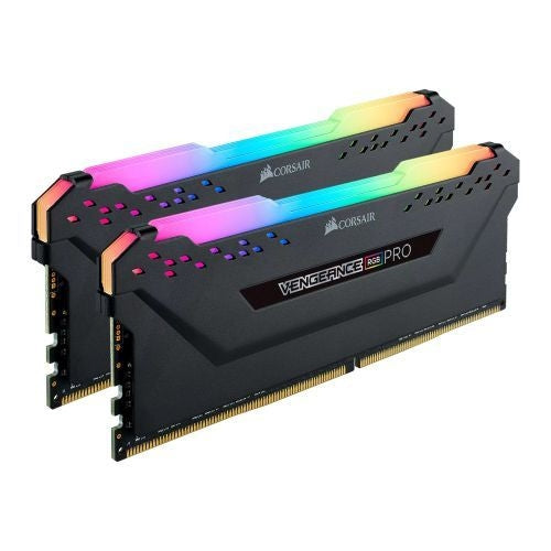 Corsair Vengeance RGB Pro 32GB Memory Kit (2 x 16GB), DDR4, 3600MHz (PC4-28800), CL18, XMP 2.0, DIMM Memory - Baztex Memory - Desktop
