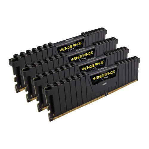 Corsair Vengeance LPX 64GB Memory Kit (4 x 16GB), DDR4, 3600MHz (PC4-28800), CL18, XMP 2.0 - Baztex Memory - Desktop