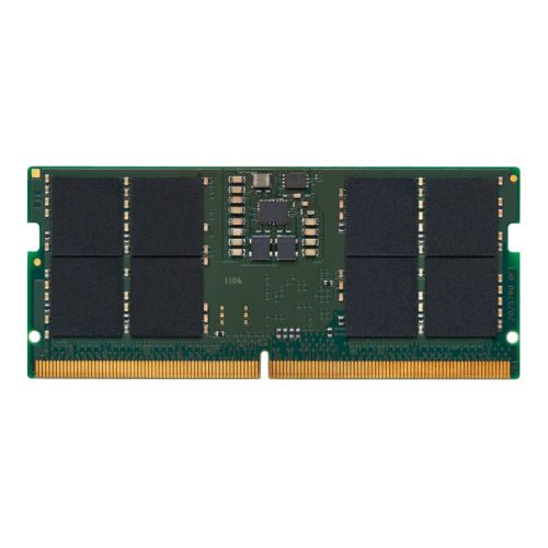 Kingston ValueRAM 16GB, DDR5, 4800MHz (PC5-38400), CL40, 1.1V, ECC, SODIMM Memory - Baztex Memory - Laptop
