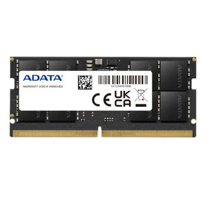 ADATA Premier 32GB, DDR5, 4800MHz (PC5-38400), CL40, 1.1V, ECC, SODIMM Memory - Baztex Memory - Laptop