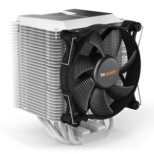 Be Quiet! BK005 Shadow Rock 3 Heatsink & Fan, Intel & AMD Sockets, Shadow Wings 2 Fan, 190W TDP, White - Baztex Cooling