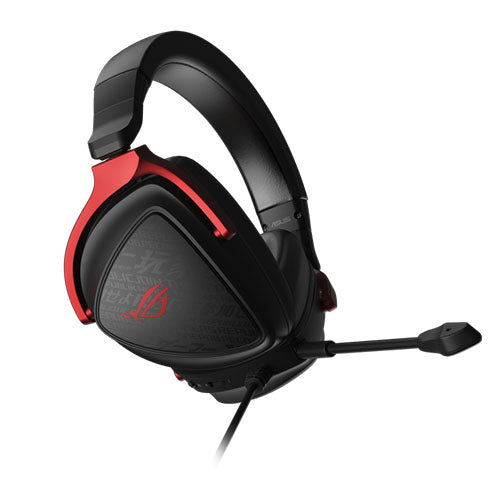 Asus ROG DELTA S Core Gaming Headset, Hi-Res, 3.5mm Jack, Boom Mic, Lightweight, PS5 Compatible - Baztex Headsets