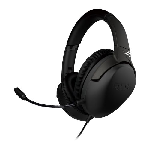 Asus ROG Strix Go Core Gaming Headset, 3.5mm Jack, Airtight Chambers, Lightweight, Foldable, Controls on Earcups - Baztex Headsets/Speakerphones