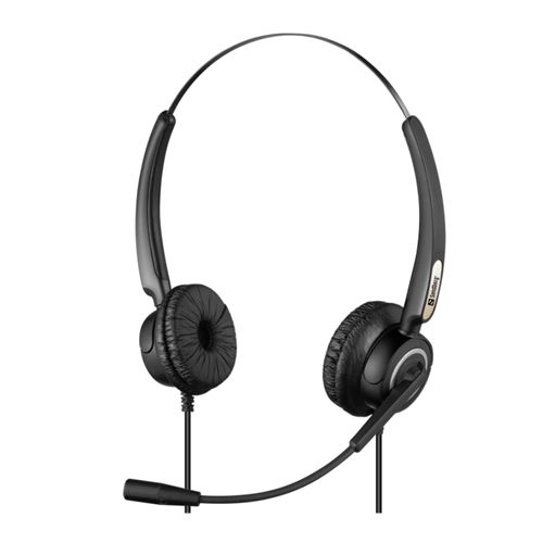 Sandberg (126-13) Office Pro Headset with Boom Mic, USB, 30mm Drivers, In-Line Controls, 5 Year Warranty - Baztex Headsets