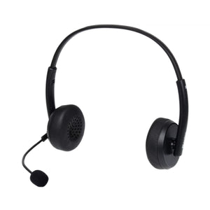 Sandberg USB Office Headset with Boom Mic, 30mm Drivers, In-Line Controls, 5 Year Warranty - Baztex Headsets