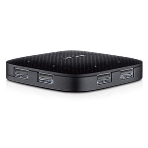 TP-LINK (UH400) Portable External 4-Port USB 3.0 Hub, Driverless, Black - Baztex USB Hubs