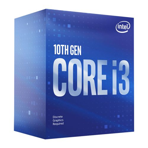Intel Core I3-10100F CPU, 1200, 3.6 GHz (4.3 Turbo), Quad Core, 65W, 14nm, 6MB Cache, Comet Lake, No Graphics - Baztex Processors
