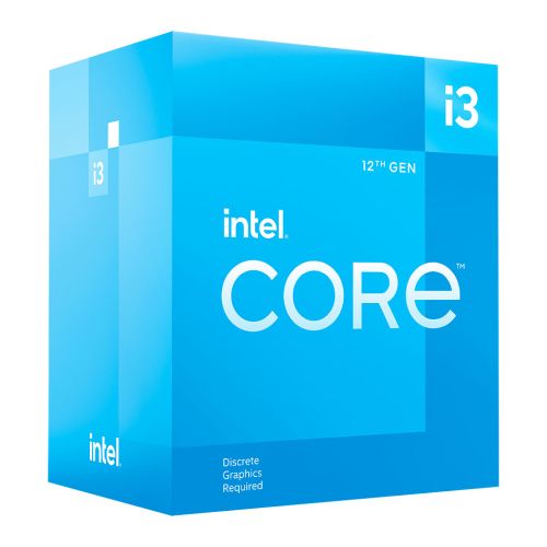 Intel Core i3-12100F CPU, 1700, 3.3 GHz (4.3 Turbo), Quad Core, 58W, 12MB Cache, Alder Lake, No Graphics - Baztex Processors