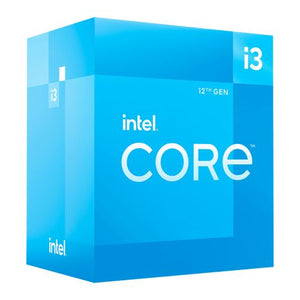 Intel Core i3-12100 CPU, 1700, 3.3 GHz (4.3 Turbo), Quad Core, 60W, 12MB Cache, Alder Lake - Baztex Processors