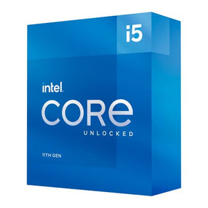 Intel Core i5-11600K CPU, 1200, 3.9 GHz (4.9 Turbo), 6-Core, 125W, 14nm, 12MB Cache, Overclockable, Rocket Lake, NO HEATSINK/FAN - Baztex Processors
