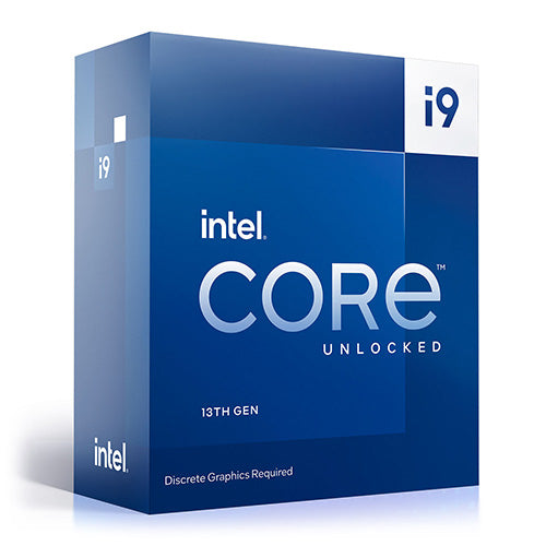 Intel Core i9-13900KF CPU, 1700, 3.0 GHz (5.8 Turbo), 24-Core, 125W (253W Turbo), 10nm, 36MB Cache, Overclockable, Raptor Lake, No GRaphics, NO HEATSINK/FAN - Baztex Processors