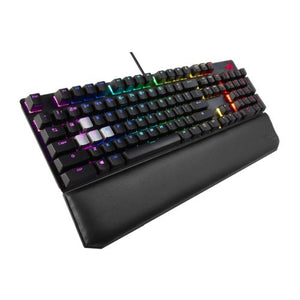 Asus ROG Strix SCOPE NX DELUXE Mechanical RGB Gaming Keyboard, ROG NX Mechanical Switches, Stealth Key, Quick-Toggle, Magnetic Wrist Rest - Baztex Keyboards
