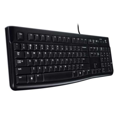 Logitech K120 Wired Keyboard, USB, Low Profile, Quiet Keys, OEM - Baztex Keyboards