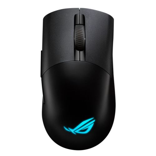 Asus ROG Keris AimPoint Wired/Wireless/Bluetooth Optical Gaming Mouse, 36000 DPI, Swappable Switches, RGB, Mouse Grip Tape - Baztex Mice