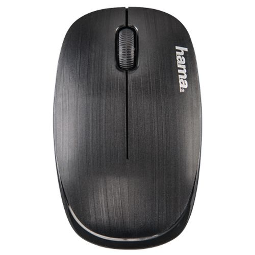 Hama MW-110 Wireless Optical Mouse, 3 Buttons, USB Nano Receiver, Black - Baztex Mice