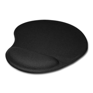 Jedel Mouse Pad with Ergonomic Wrist Rest, Black - Baztex Mouse Pads & Bungees