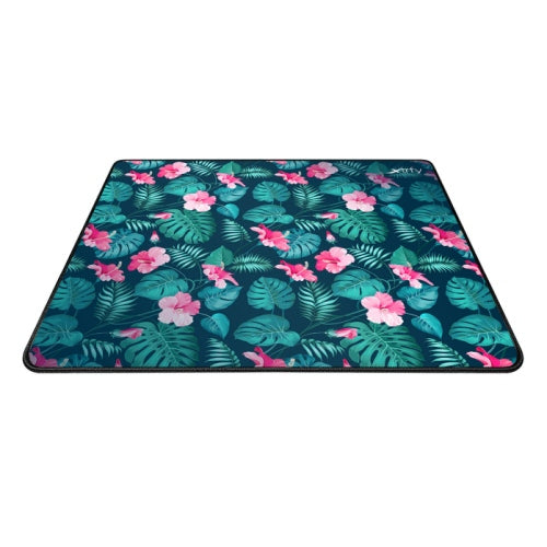 Xtrfy GP1 Tropical Large Surface Gaming Mouse Pad, Cloth Surface, Washable, 460 x 400 x 4 mm - Baztex Mouse Pads & Bungees