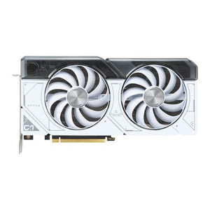 Asus DUAL RTX4070 OC White, PCIe4, 12GB DDR6X, HDMI, 3 DP, 2550MHz Clock, Overclocked - Baztex Graphics Cards