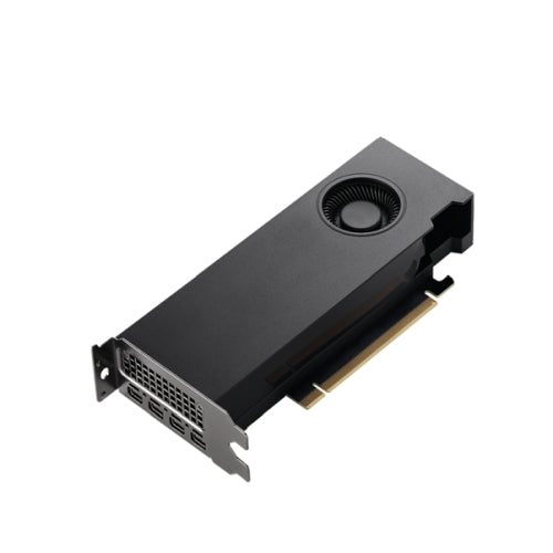 PNY RTXA2000 Professional Graphics Card, 12GB DDR6, 3328 Cores, 4 mDP (DP adapter), Low Profile, Retail - Baztex Graphics Cards