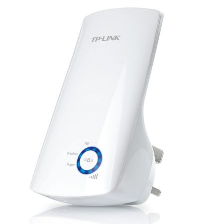 TP-LINK (TL-WA854RE) 300Mbps Wall-Plug Wifi Range Extender, No LAN - Baztex Range Ext/Access Points