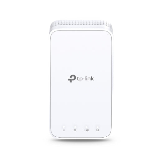 TP-LINK (RE230) AC750 (300+433) Dual Band Wall-Plug Mesh Wi-Fi Range Extender, 1 LAN, AP Mode - Baztex Range Ext/Access Points
