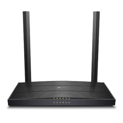 TP-LINK (Archer VR400) AC1200 (300+867) Wireless Dual Band GB VDSL2/ADSL2+ Modem Router, MU-MIMO, USB - Baztex Routers/Mesh Systems