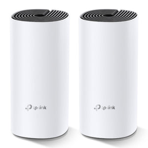 TP-LINK (DECO M4) Whole-Home Mesh Wi-Fi System, 2 Pack, Dual Band AC1200, MU-MIMO, 2 x LAN on each Unit - Baztex Routers/Mesh Systems