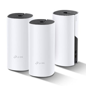 TP-LINK (DECO P9) Whole-Home Hybrid Mesh Wi-Fi System with Powerline, 3 Pack, Dual Band AC1200 + HomePlug AV1000 - Baztex Routers/Mesh Systems