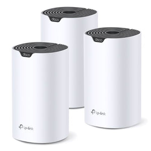 TP-LINK (DECO S7) Whole-Home Mesh Wi-Fi System, 3 Pack, Dual Band AC1900, MU-MIMO, Robust Parental Controls, 3x GB LAN on each Unit - Baztex Routers/Mesh Systems