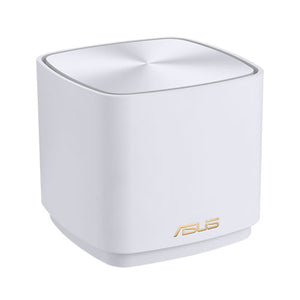 Asus (ZenWiFi XD4 Plus) AX1800 Dual Band Mesh Wi-Fi 6 System, Single Unit, AiMesh, AiProtection, Wall Mountable, White - Baztex Routers/Mesh Systems