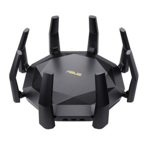 Asus (RT-AX89X) AX6000 Wireless Dual Band Wi-Fi 6 Router, 12-stream, MU-MIMO & OFDMA, AiMesh, Dual 10G Ports, SFP+, USB, Lifetime Free Internet Security - Baztex Routers/Mesh Systems