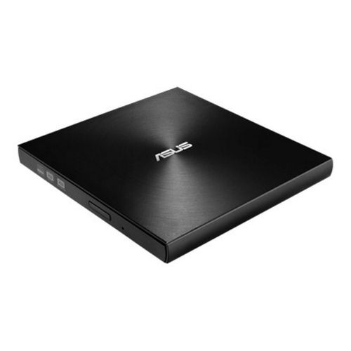 Asus (ZenDrive U7M) External Slimline DVD Re-Writer, USB, 8x, Black, M-Disc Support, Cyberlink Power2Go 8 - Baztex Optical Drives