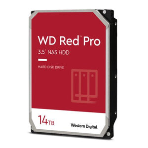 WD 3.5", 14TB, SATA3, Red Pro Series NAS Hard Drive, 7200RPM, 512MB Cache, OEM - Baztex Internal Hard Drives