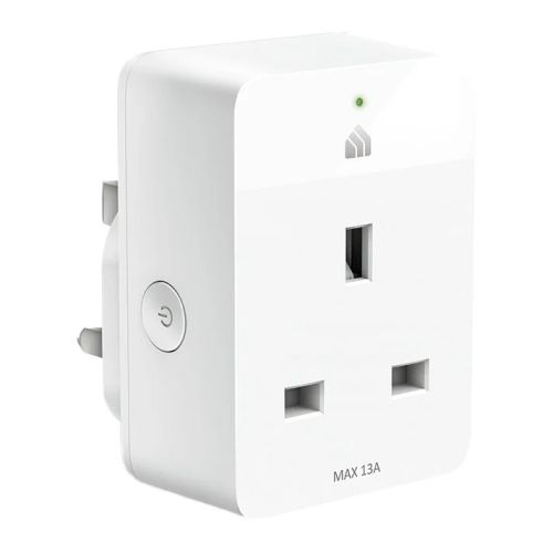 TP-LINK (KP115) Kasa Smart Wi-Fi Plug Slim, Energy Monitoring, Remote Access, Schedule & Timer, Grouping, Voice Control - Baztex Smart Home