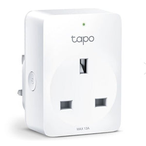 TP-LINK (TAPO P100) Mini Smart Wi-Fi Socket, Remote Access, Scheduling, Away Mode, Voice Control - Baztex Smart Home