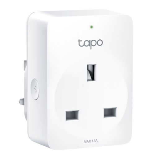 TP-LINK (TAPO P110M) Mini Smart Wi-Fi Plug, Energy Monitoring, Remote Access, Scheduling, Away Mode, Voice Control, Matter Certified - Baztex Smart Home