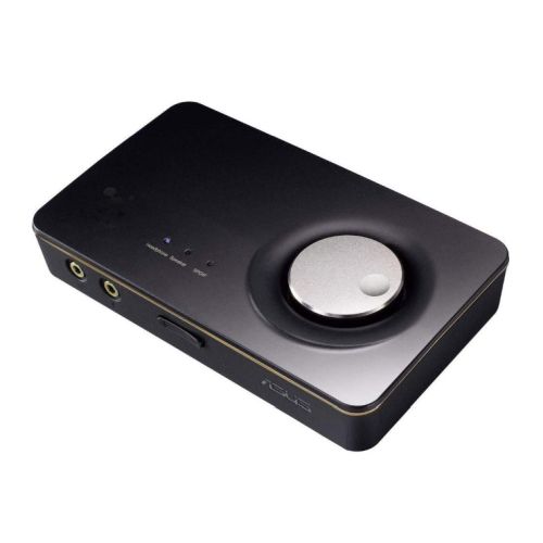 Asus XONAR U7 MKII 7.1 7.1 USB DAC with Headphone Amplifier, USB, Sonic Studio Software - Baztex Soundcards