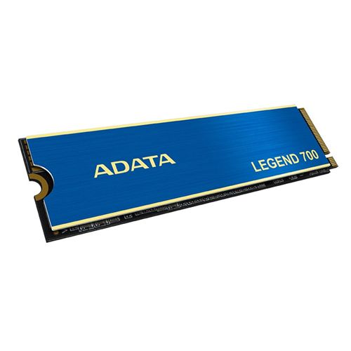 ADATA 512GB Legend 700 M.2 NVMe SSD, M.2 2280, PCIe Gen3, 3D NAND, R/W 2000/1600 MB/s, Heatsink - Baztex Internal SSD Drives