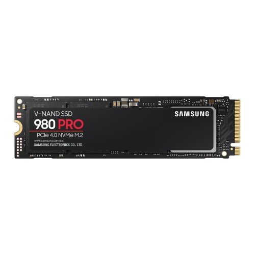 Samsung 1TB 980 PRO M.2 NVMe SSD, M.2 2280, PCIe, V-NAND, R/W 7000/5000 MB/s, 1000K/1000K IOPS - Baztex Internal SSD Drives