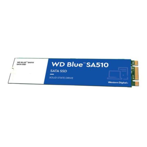 WD 250GB Blue SA510 G3 M.2 SATA SSD, M.2 2280, SATA3, R/W 555/440 MB/s, 80K/78K IOPS - Baztex Internal SSD Drives