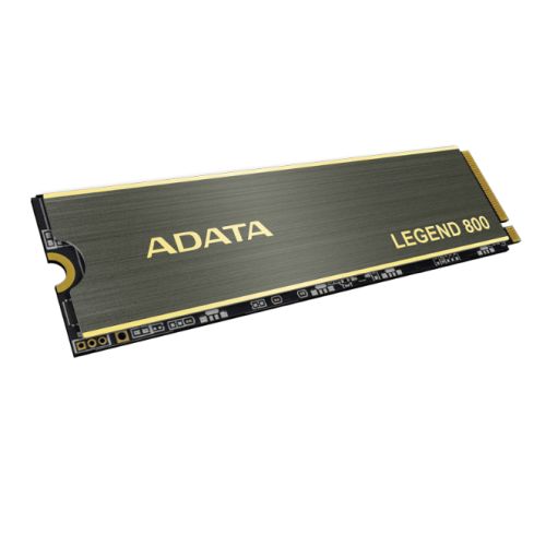 ADATA 500GB Legend 800 M.2 NVMe SSD, M.2 2280, PCIe Gen4, 3D NAND, R/W 3500/2200 MB/s, No Heatsink