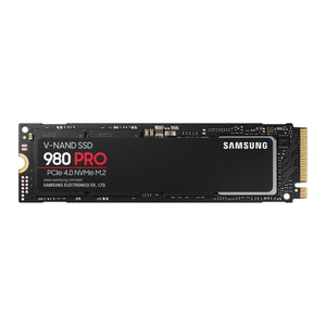 Samsung 500GB 980 PRO M.2 NVMe SSD, M.2 2280, PCIe, V-NAND, R/W 6900/5000 MB/s, 800K/1000K IOPS - Baztex Internal SSD Drives