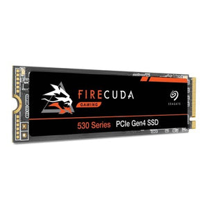 Seagate 500GB FireCuda 530 M.2 NVMe SSD, M.2 2280, PCIe 4.0, TLC 3D NAND, R/W 7000/3000 MB/s, 400K/700K IOPS, PS5 Compatible - Baztex Internal SSD Drives