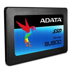 ADATA 512GB Ultimate SU800 SSD, 2.5", SATA3, 7mm (2.5mm Spacer), 3D NAND, R/W 560/520 MB/s - Baztex Internal SSD Drives