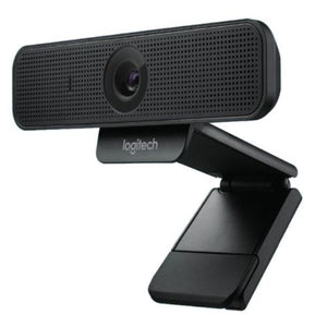 Logitech C925E FHD 3MP Business Webcam, USB-A, H.264, Light Correction, Privacy Shutter, Omni-Directional Mics - Baztex Webcams
