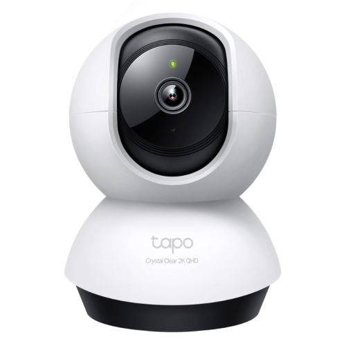 TP-LINK (TAPO C220) Pan/Tilt AI Home Security Wi-Fi Camera, 2K 4MP QHD, 360°, Night Vision, Smart AI Detection, Alarms, Two-Way Audio - Baztex Surveillance Cameras